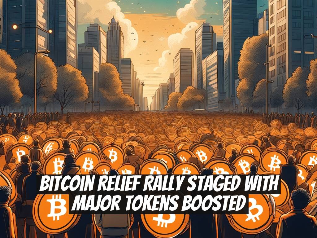 Bitcoin Relief Rally Staged with Major Tokens Boosted