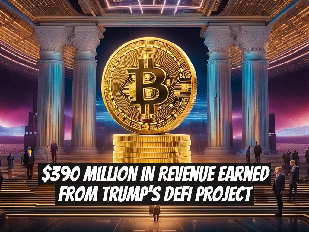 $390 Million in Revenue Earned from Trump's DEFI Project