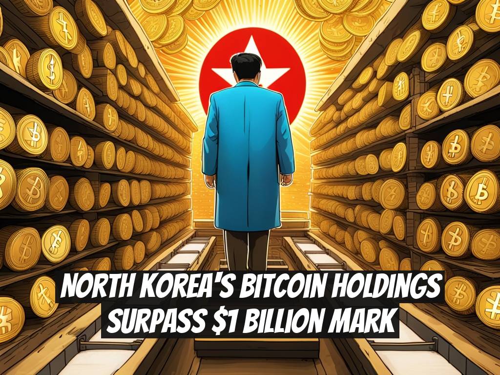 North Korea's Bitcoin Holdings Surpass $1 Billion Mark