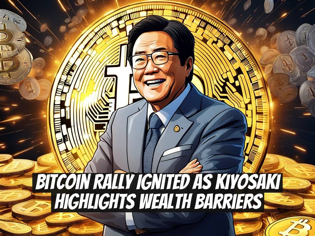 Bitcoin Rally Ignited as Kiyosaki Highlights Wealth Barriers