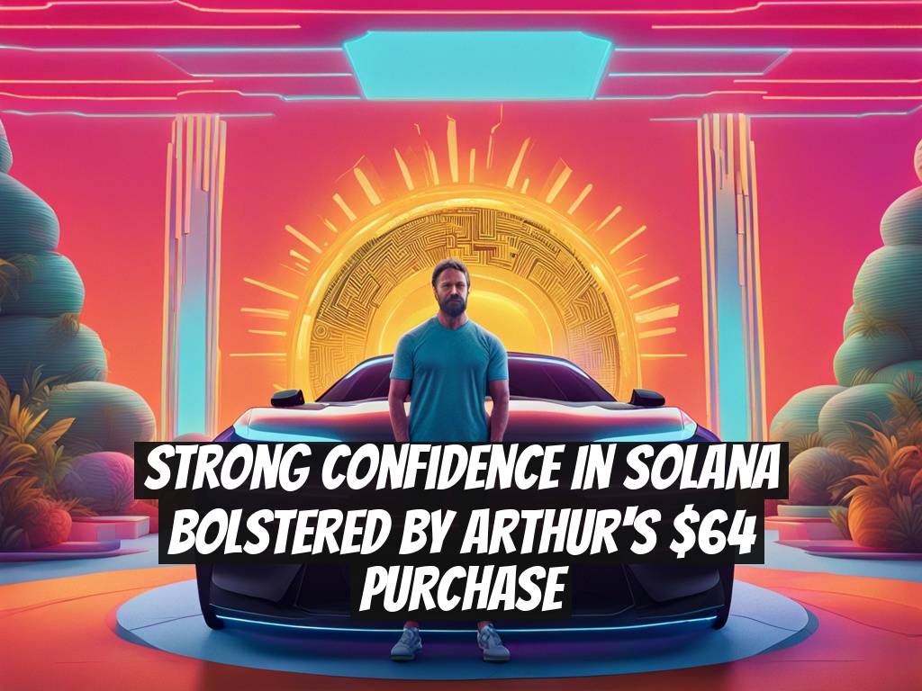 Strong Confidence in Solana Bolstered by Arthur's $64 Purchase