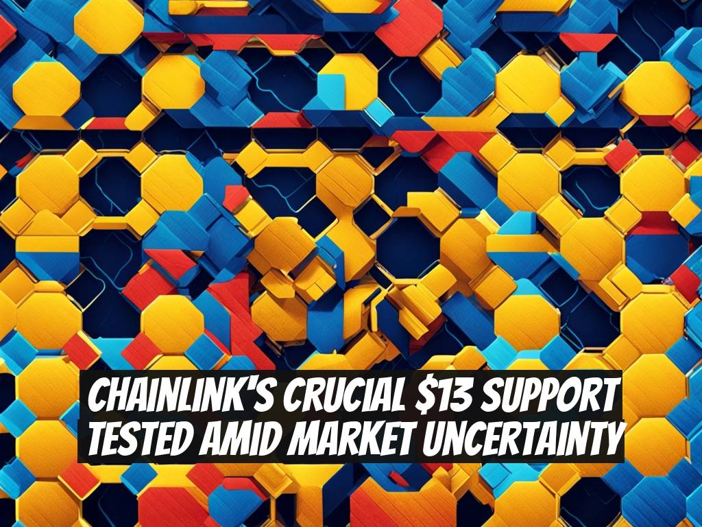 Chainlink's Crucial $13 Support Tested Amid Market Uncertainty