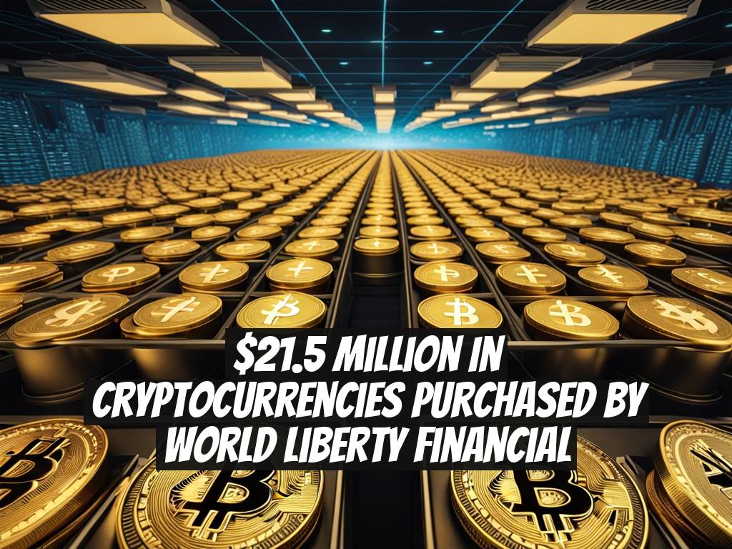 $21.5 Million in Cryptocurrencies Purchased by World Liberty Financial