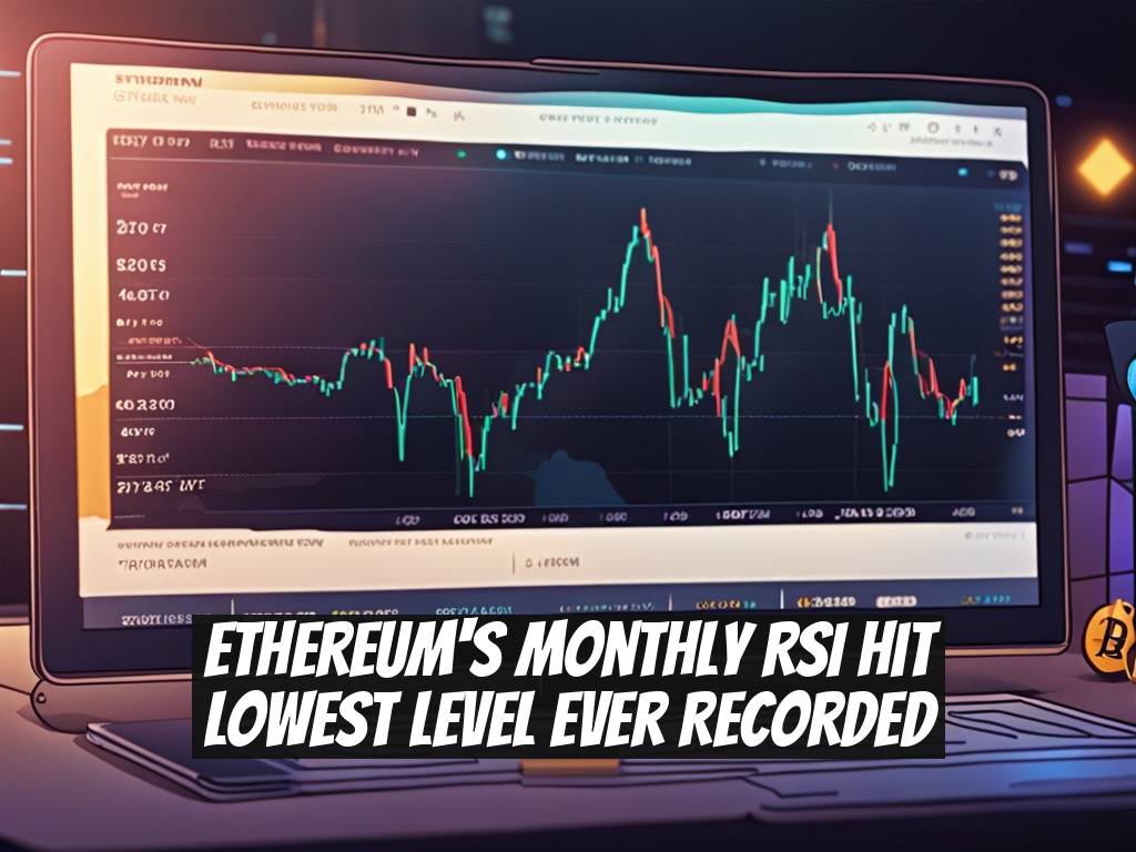 Ethereum's Monthly RSI Hit Lowest Level Ever Recorded