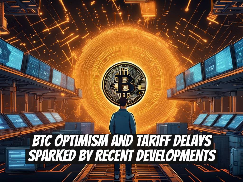 BTC Optimism and Tariff Delays Sparked by Recent Developments