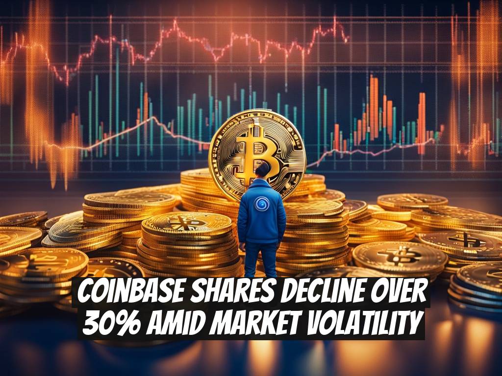 Coinbase Shares Decline Over 30% Amid Market Volatility