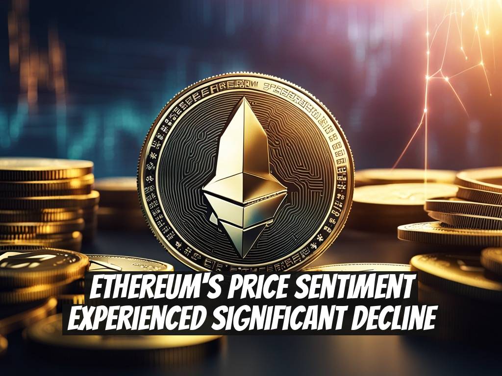 Ethereum's Price Sentiment Experienced Significant Decline