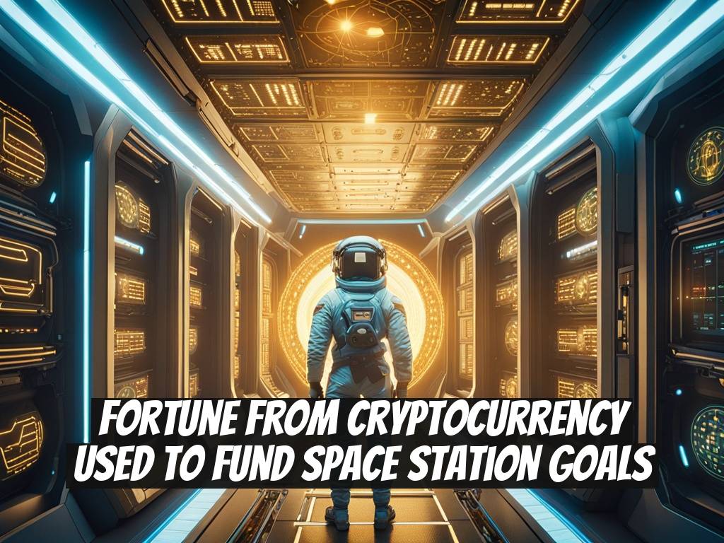 Fortune from Cryptocurrency Used to Fund Space Station Goals