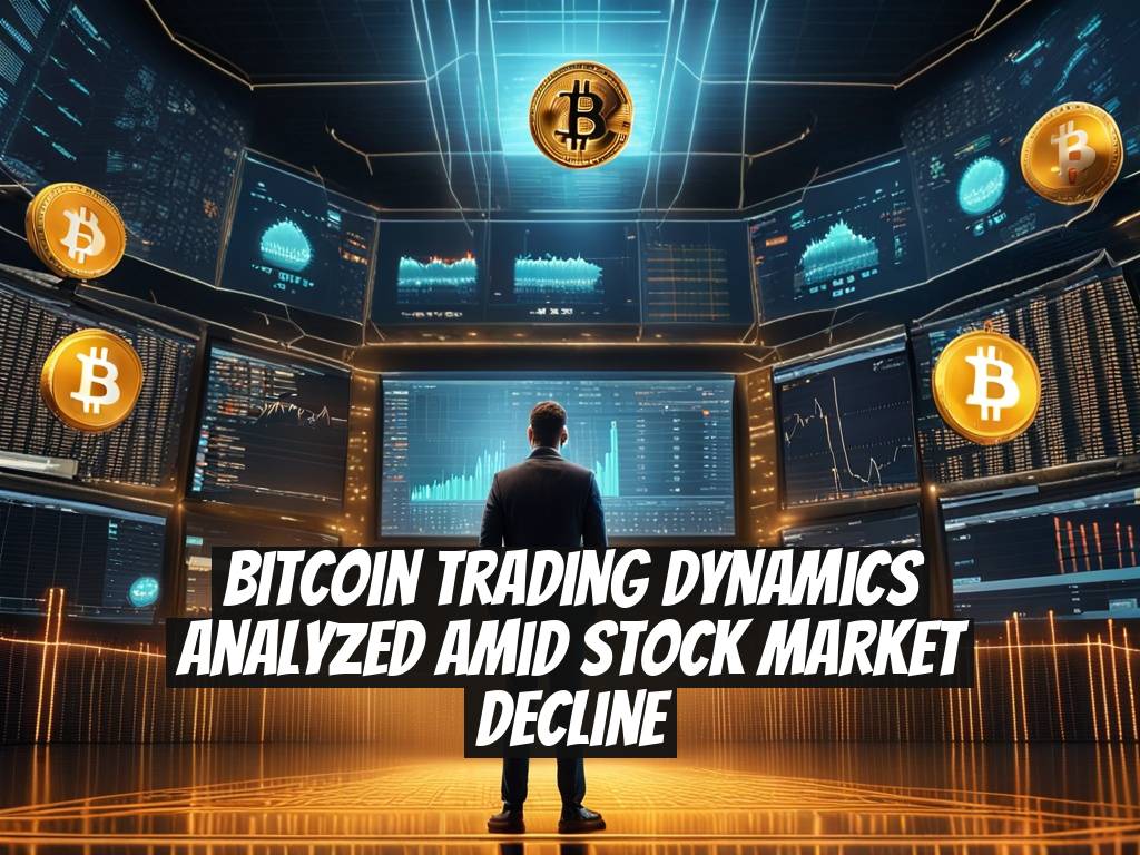 Bitcoin Trading Dynamics Analyzed Amid Stock Market Decline