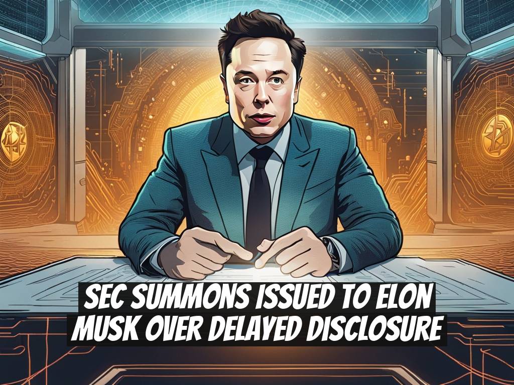 SEC Summons Issued to Elon Musk Over Delayed Disclosure