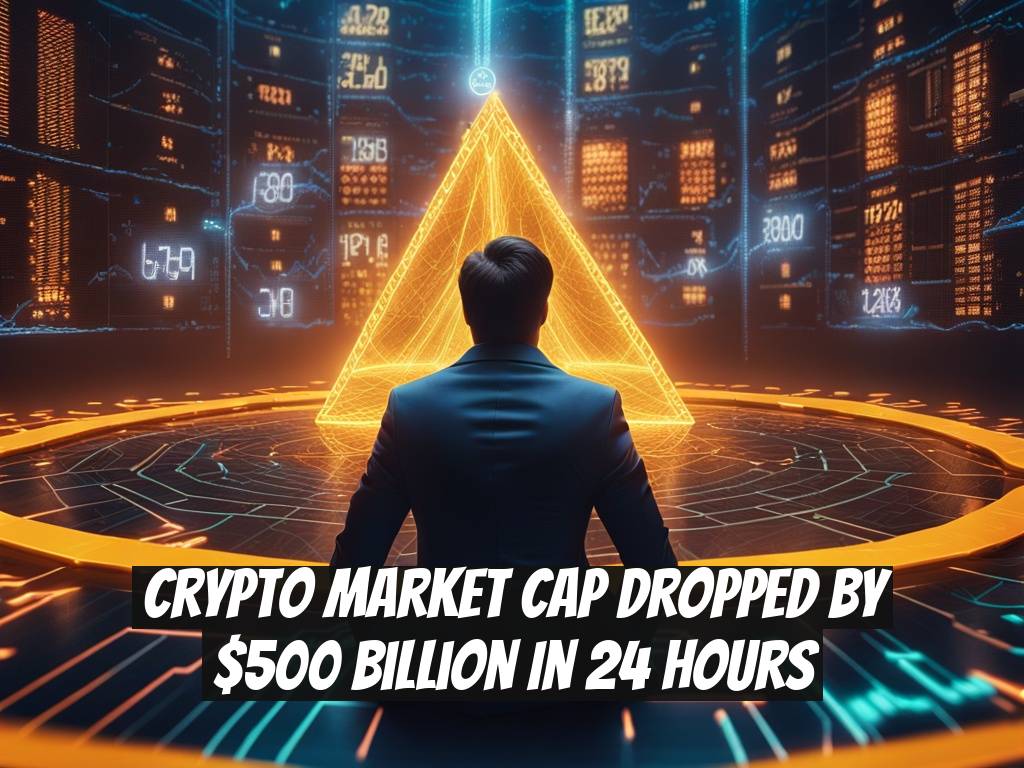 Crypto Market Cap Dropped by $500 Billion in 24 Hours