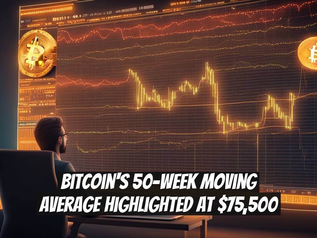 Bitcoin's 50-Week Moving Average Highlighted at $75,500