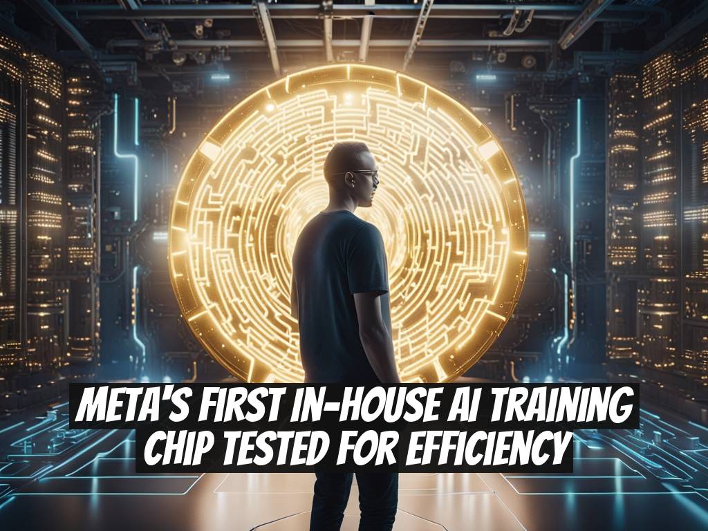 Meta's First In-House AI Training Chip Tested for Efficiency