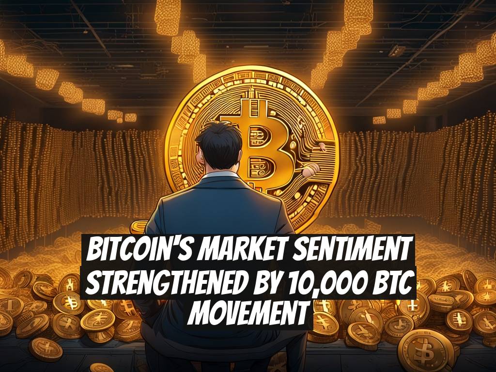 Bitcoin's Market Sentiment Strengthened by 10,000 BTC Movement