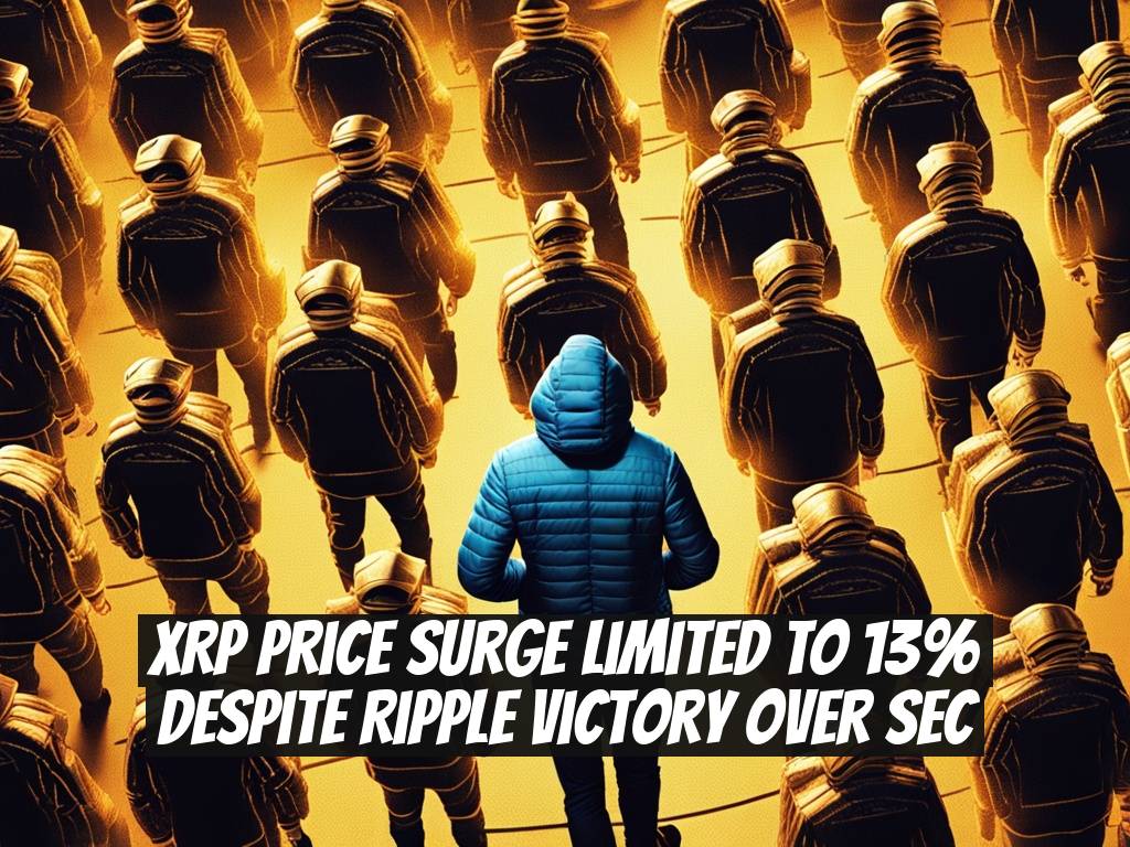 XRP Price Surge Limited to 13% Despite Ripple Victory Over SEC