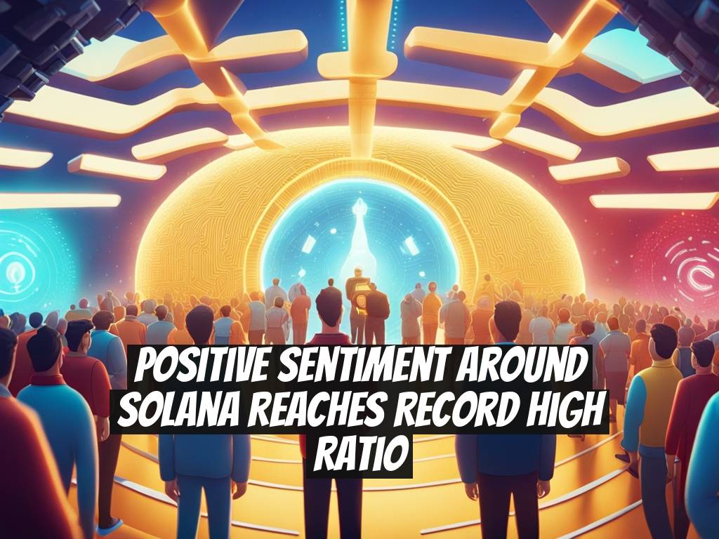 Positive Sentiment Around Solana Reaches Record High Ratio