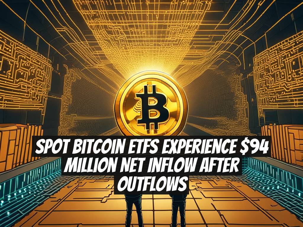 Spot Bitcoin ETFs Experience $94 Million Net Inflow After Outflows