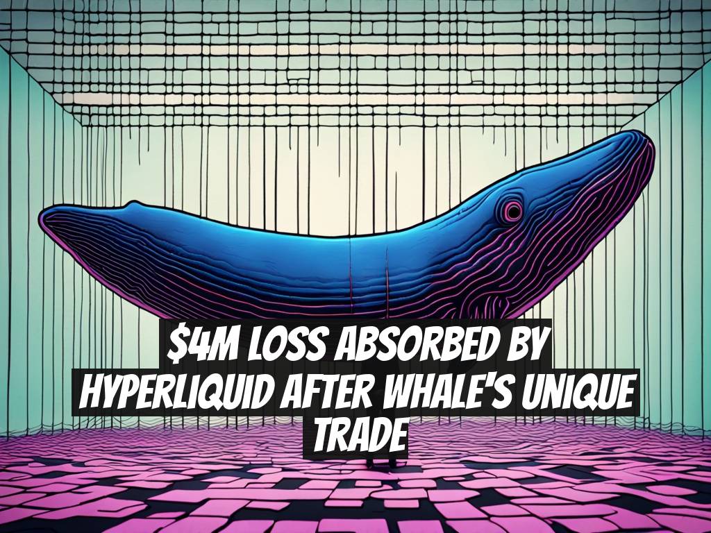 $4M Loss Absorbed by Hyperliquid After Whale's Unique Trade