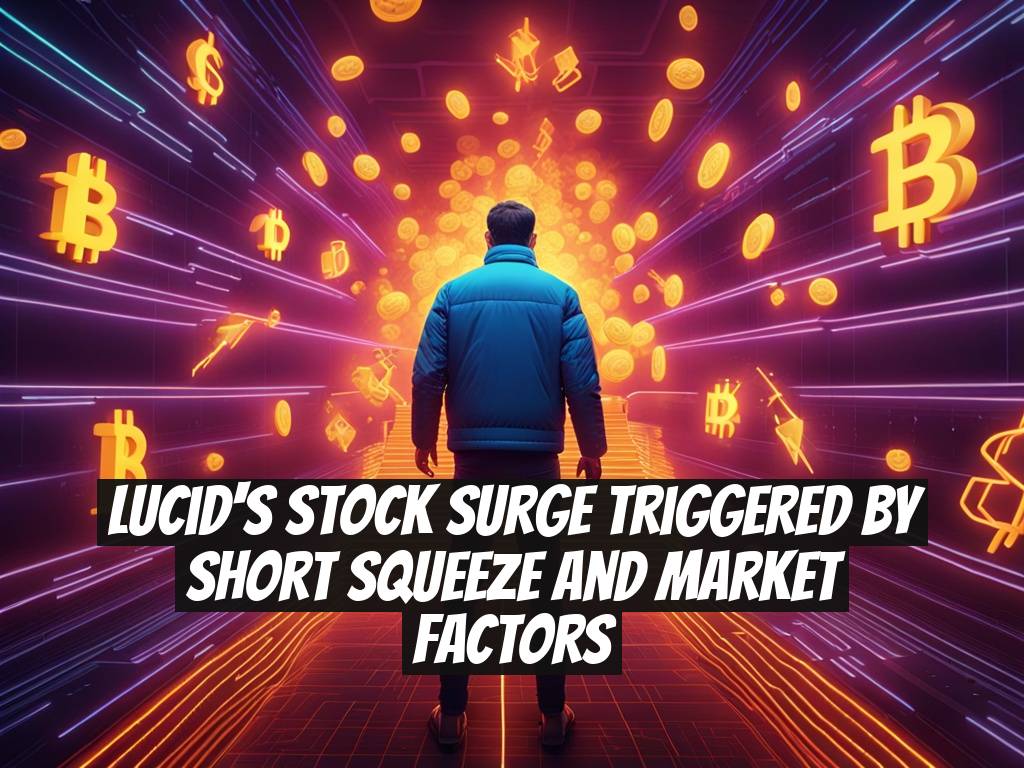 Lucid's Stock Surge Triggered by Short Squeeze and Market Factors