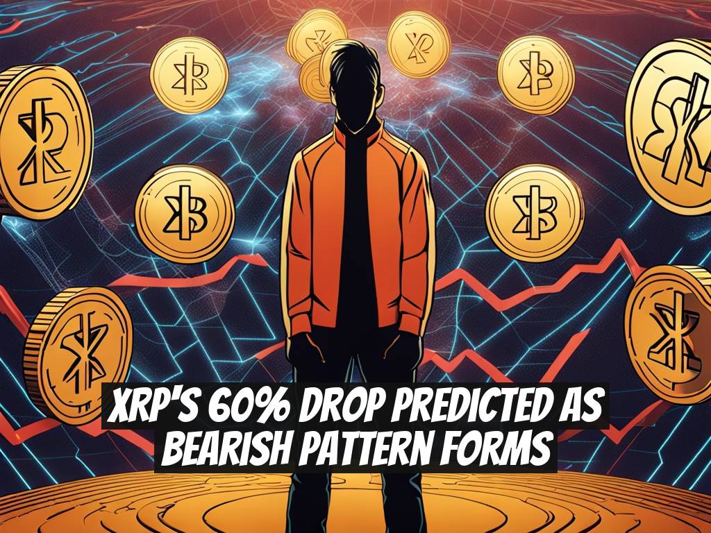 XRP's 60% Drop Predicted as Bearish Pattern Forms