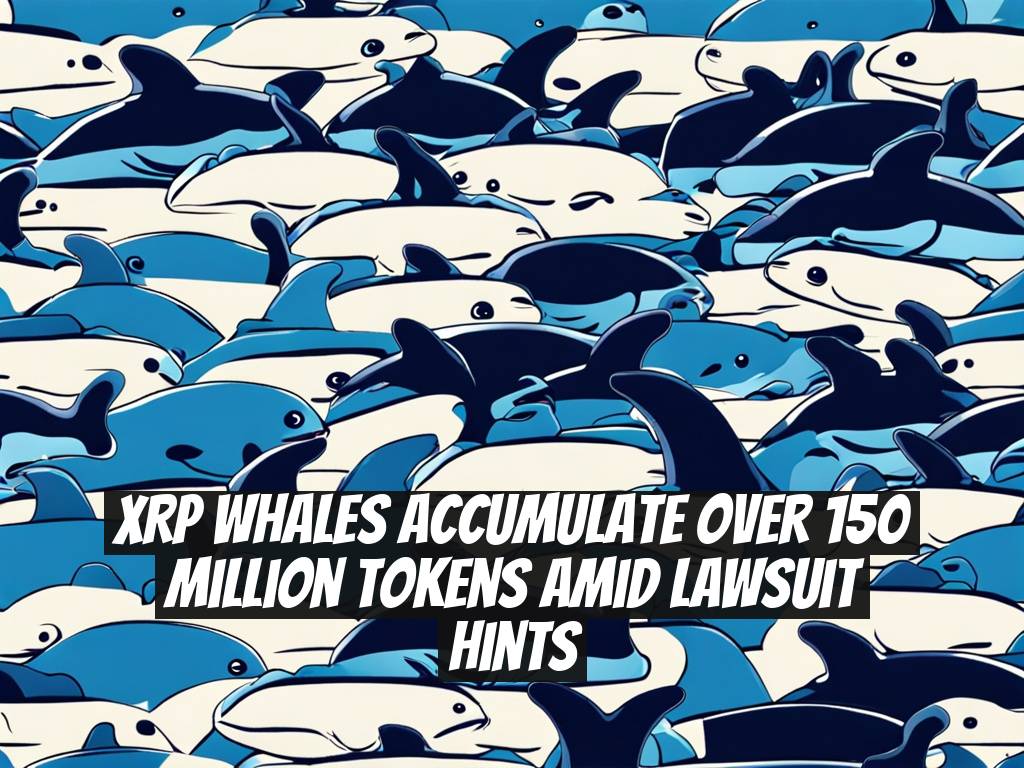 XRP Whales Accumulate Over 150 Million Tokens Amid Lawsuit Hints
