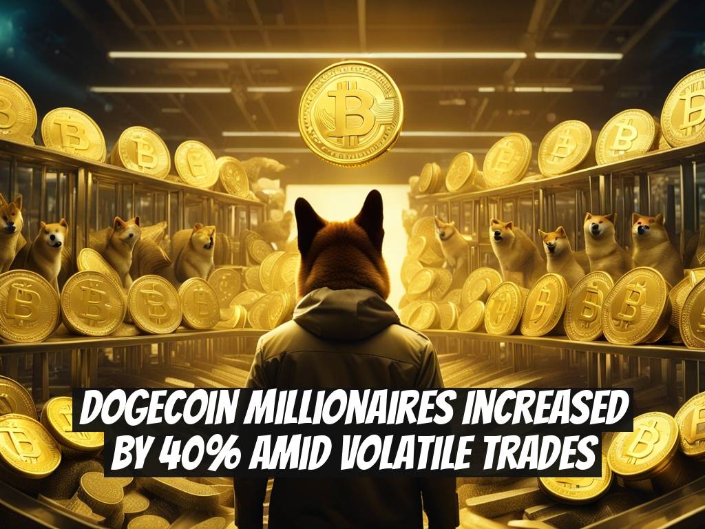 Dogecoin Millionaires Increased by 40% Amid Volatile Trades