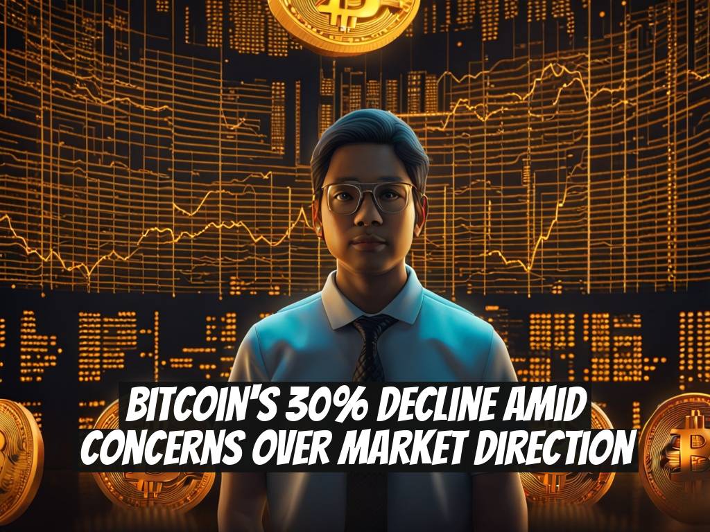 Bitcoin's 30% Decline Amid Concerns Over Market Direction