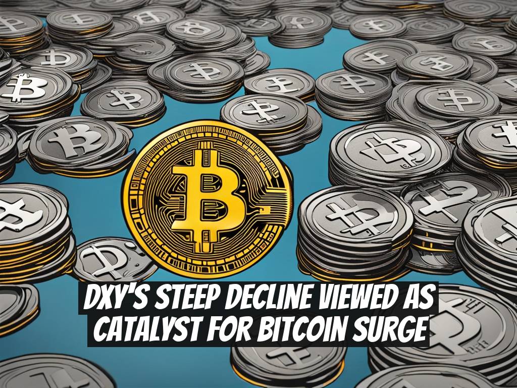 DXY's Steep Decline Viewed as Catalyst for Bitcoin Surge