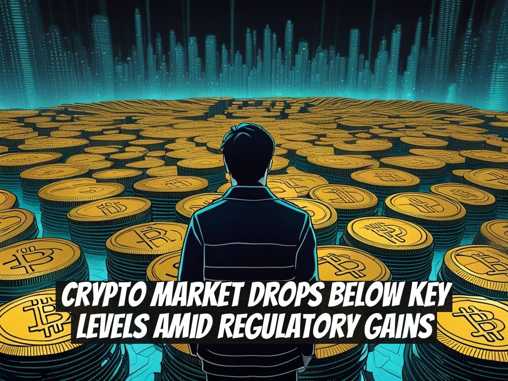 Crypto Market Drops Below Key Levels Amid Regulatory Gains