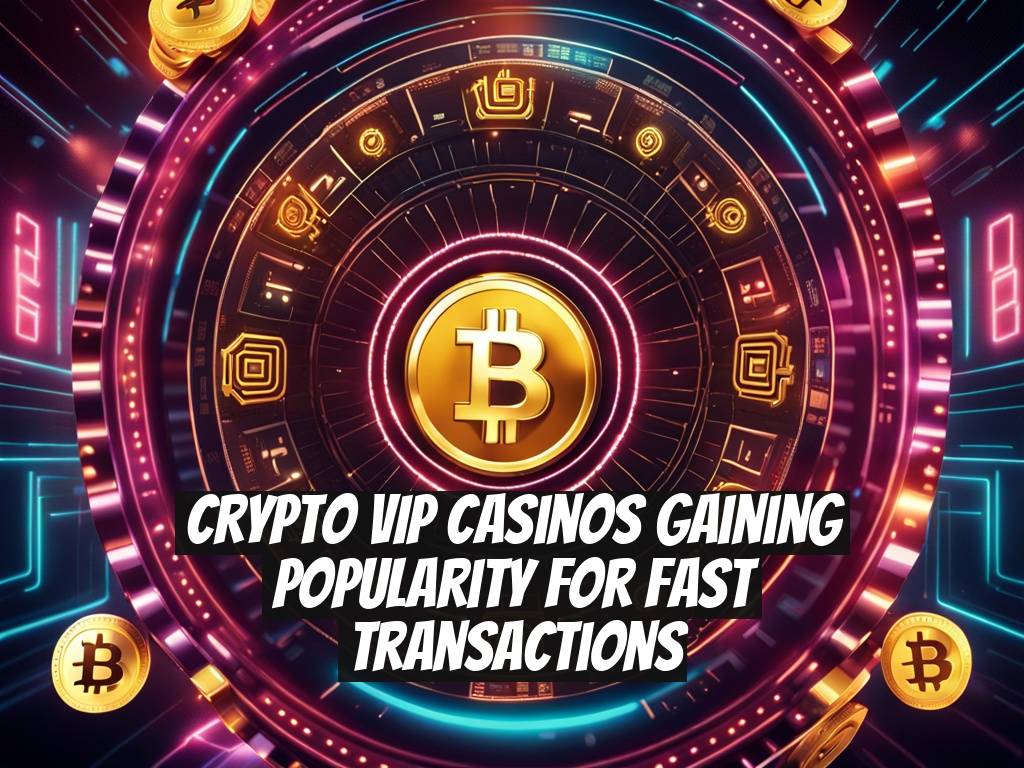 Crypto VIP Casinos Gaining Popularity for Fast Transactions