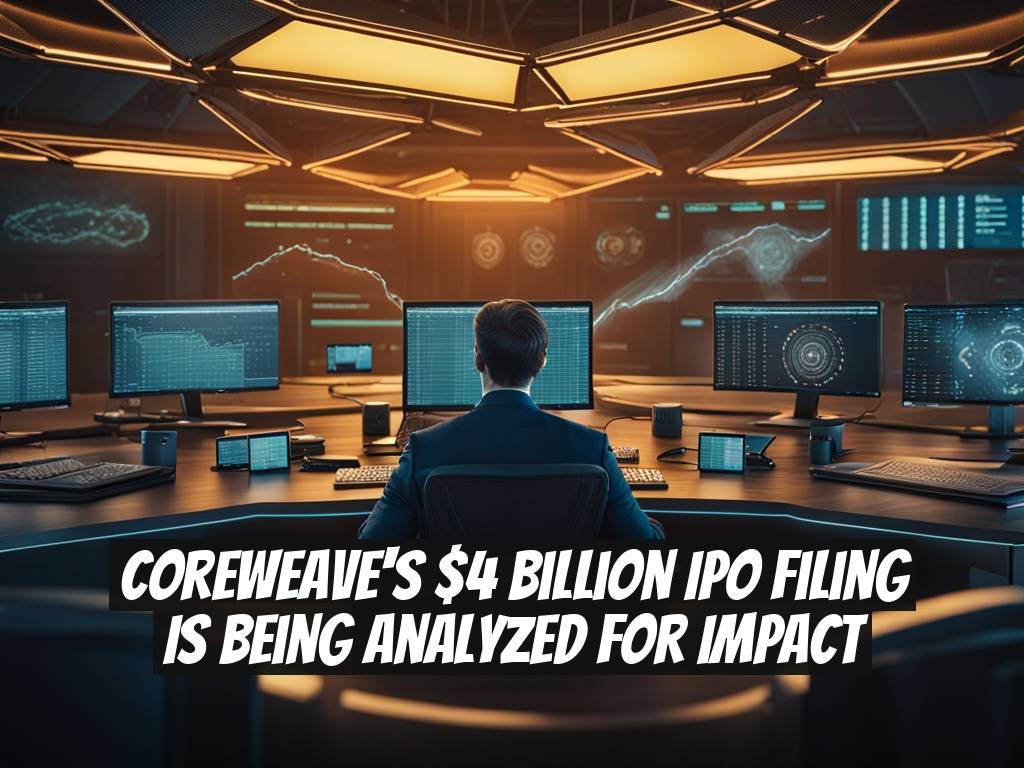 CoreWeave's $4 Billion IPO Filing Is Being Analyzed for Impact