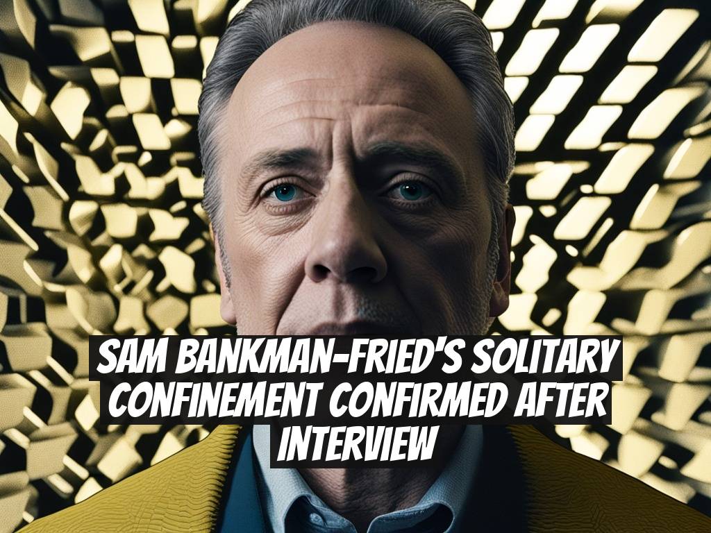 Sam Bankman-Fried's Solitary Confinement Confirmed After Interview