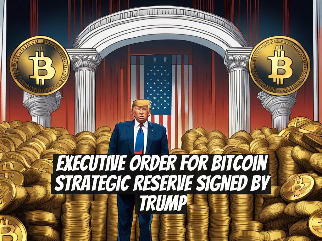 Executive Order for Bitcoin Strategic Reserve Signed by Trump