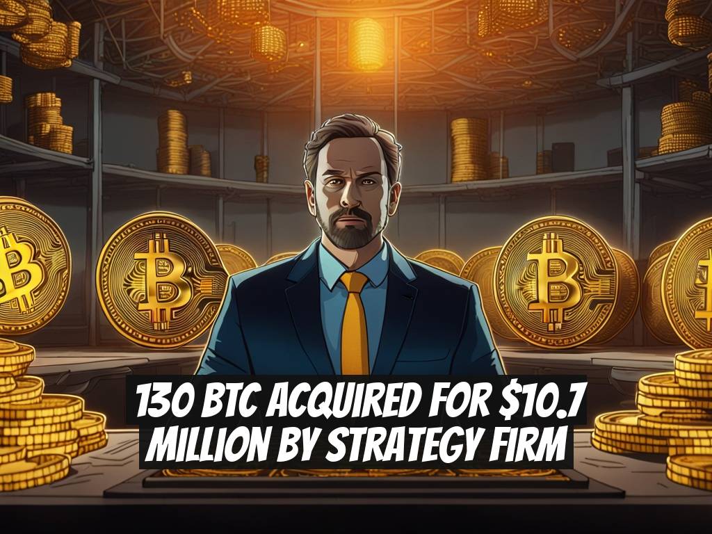 130 BTC Acquired for $10.7 Million by Strategy Firm