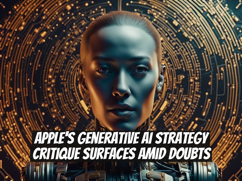 Apple's Generative AI Strategy Critique Surfaces Amid Doubts
