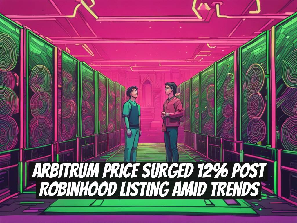 Arbitrum Price Surged 12% Post Robinhood Listing Amid Trends