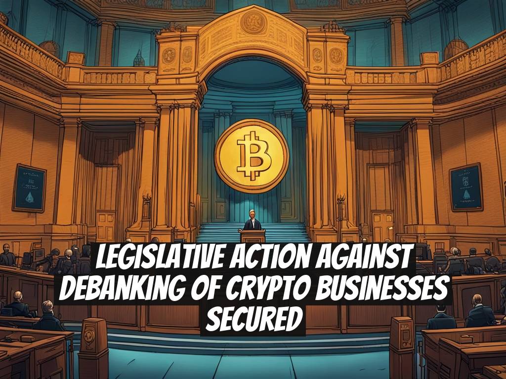 Legislative Action Against Debanking of Crypto Businesses Secured