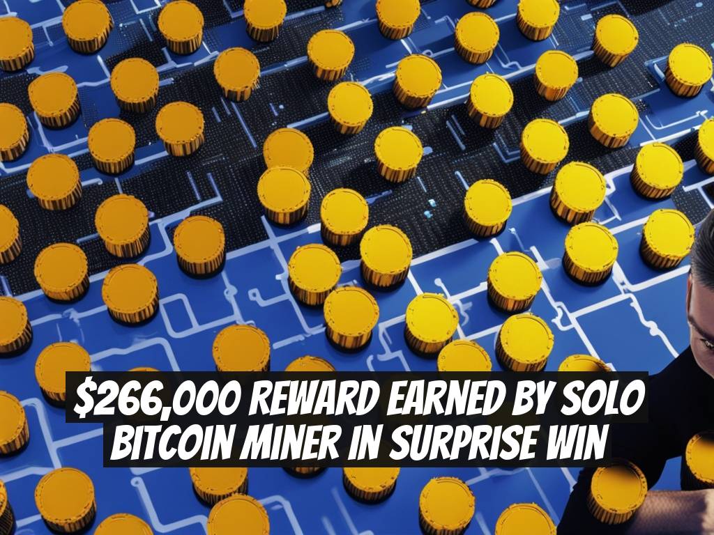 $266,000 Reward Earned by Solo Bitcoin Miner in Surprise Win