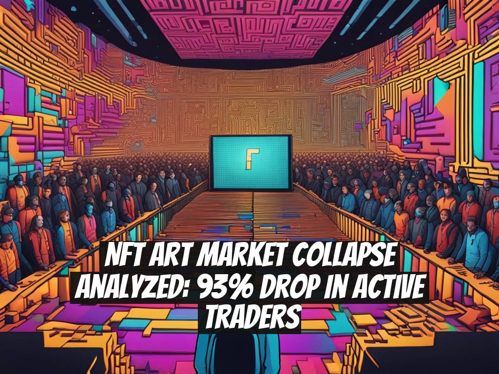 NFT Art Market Collapse Analyzed: 93% Drop in Active Traders