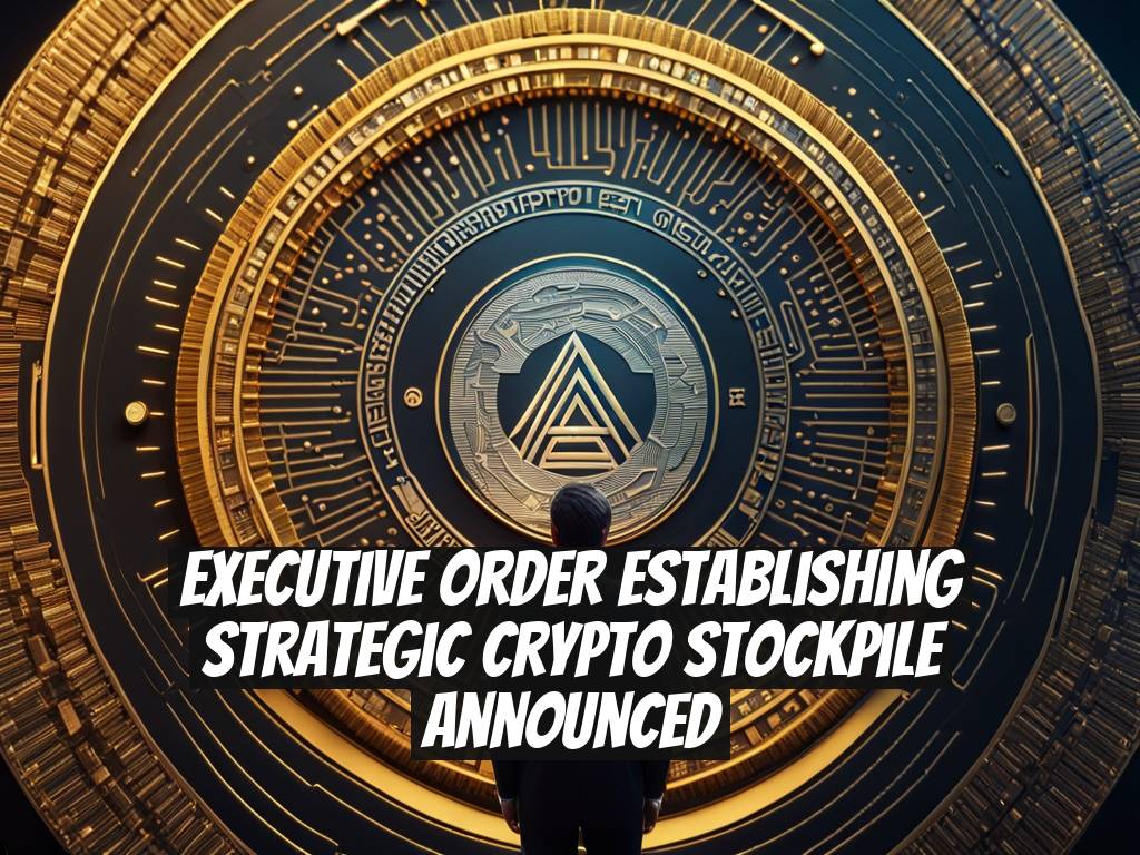 Executive Order Establishing Strategic Crypto Stockpile Announced