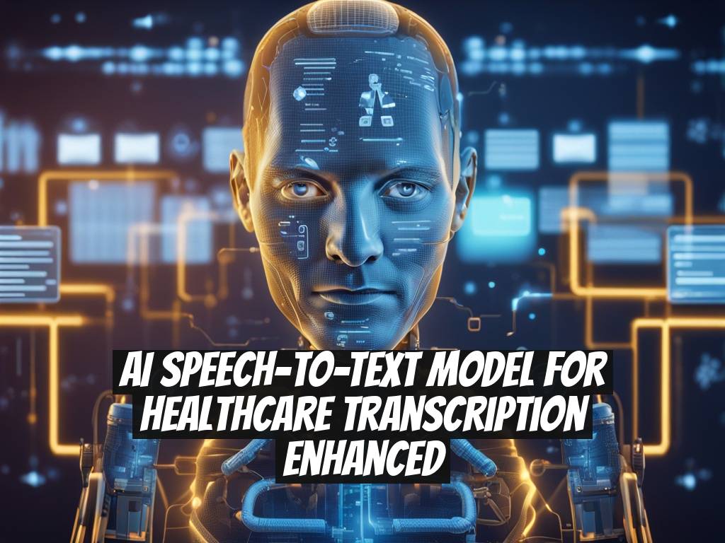 AI Speech-to-Text Model for Healthcare Transcription Enhanced