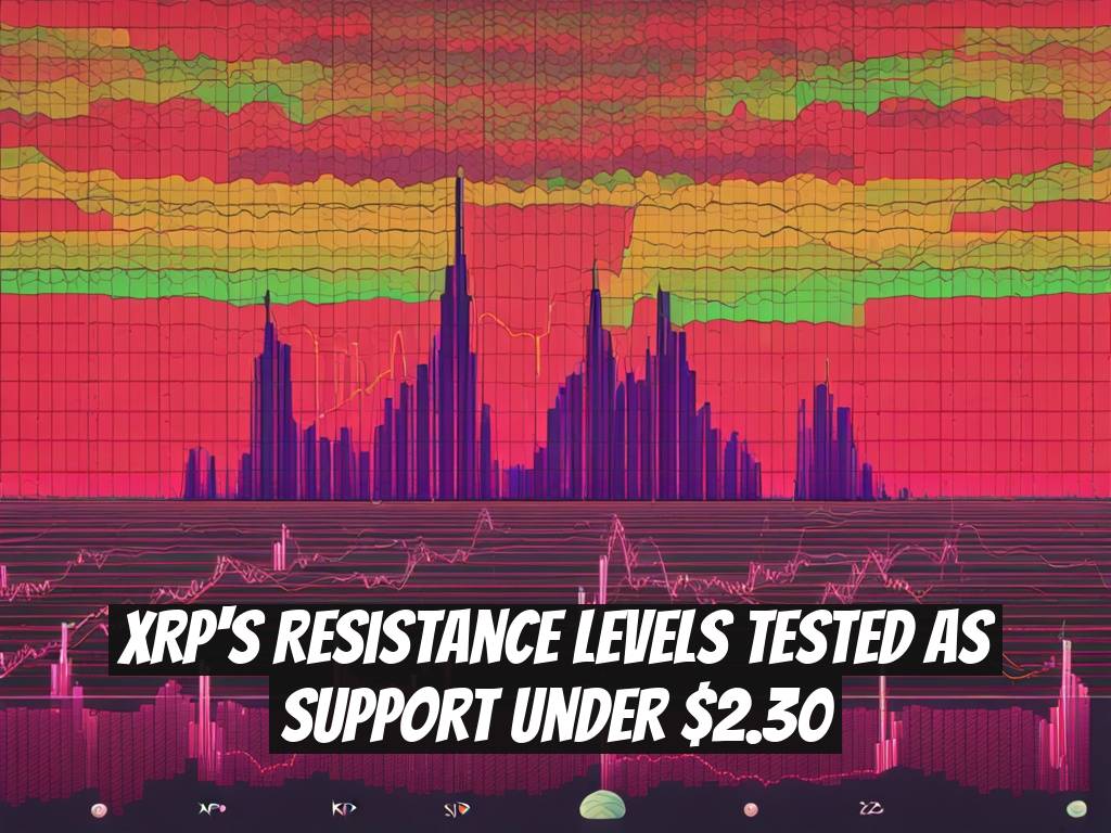 XRP's Resistance Levels Tested as Support Under $2.30