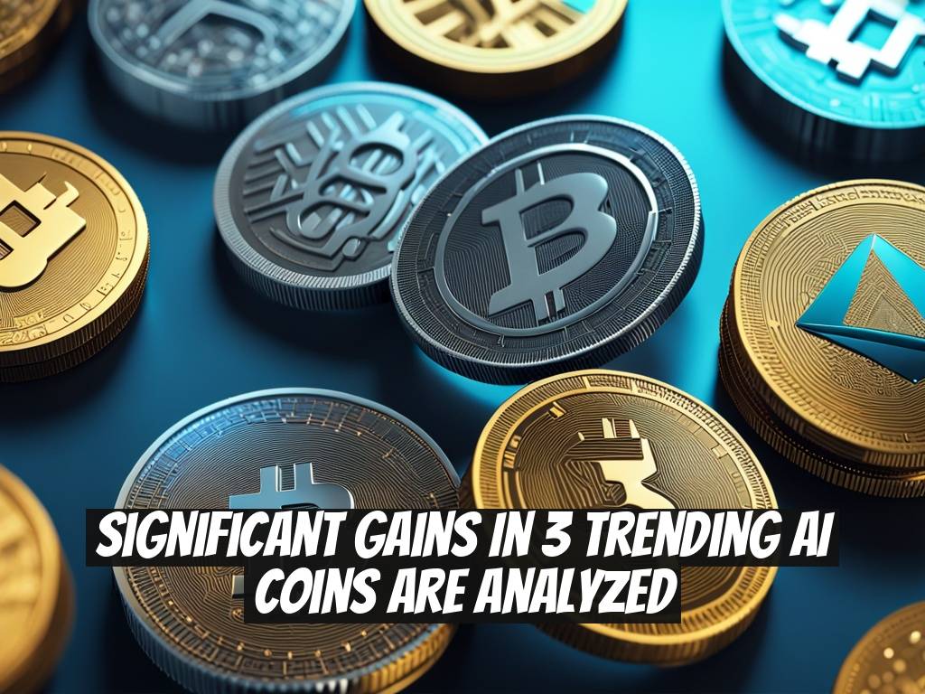 Significant Gains in 3 Trending AI Coins Are Analyzed