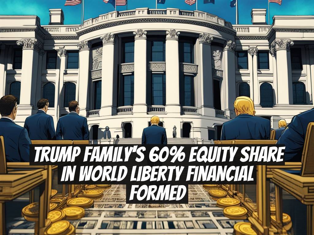 Trump Family's 60% Equity Share in World Liberty Financial Formed