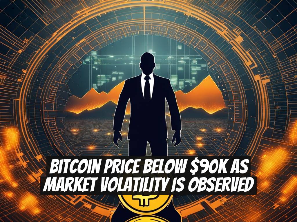 Bitcoin Price Below $90K as Market Volatility Is Observed