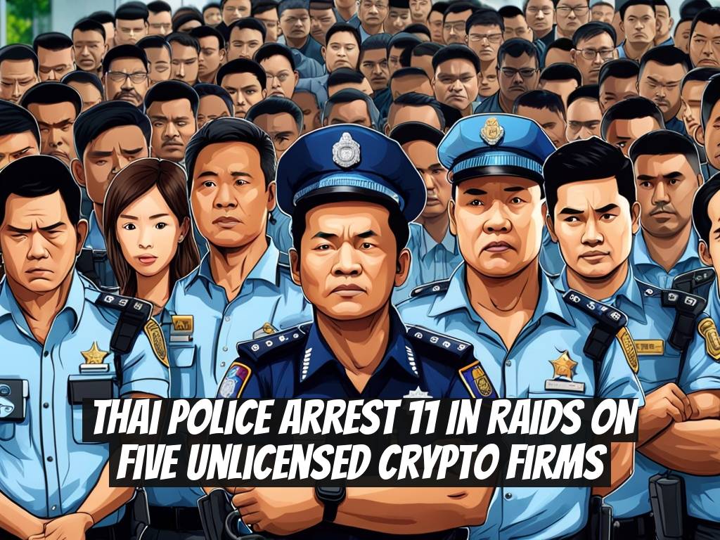 Thai Police Arrest 11 in Raids on Five Unlicensed Crypto Firms