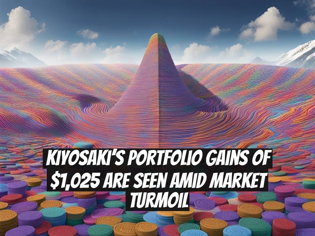 Kiyosaki’s Portfolio Gains of $1,025 Are Seen Amid Market Turmoil