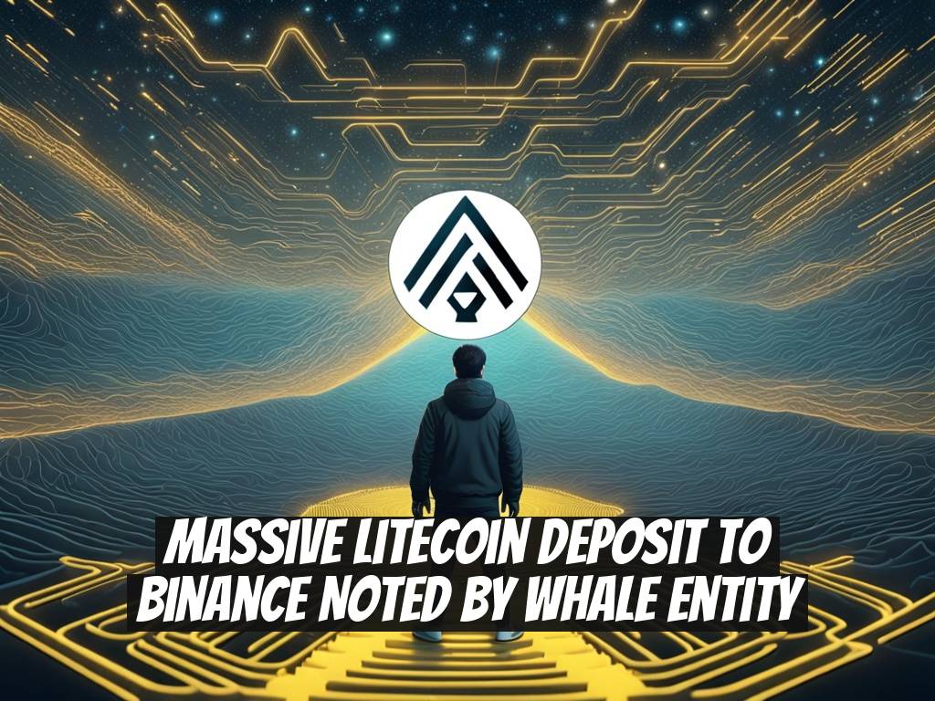 Massive Litecoin Deposit to Binance Noted by Whale Entity