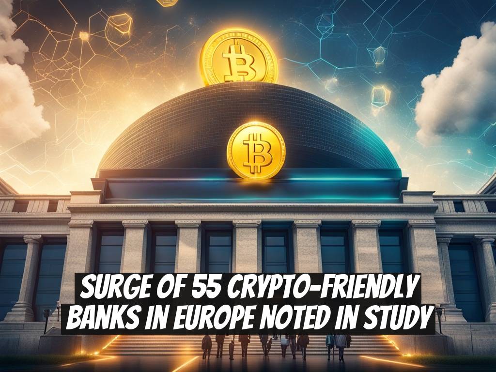 Surge of 55 Crypto-Friendly Banks in Europe Noted in Study