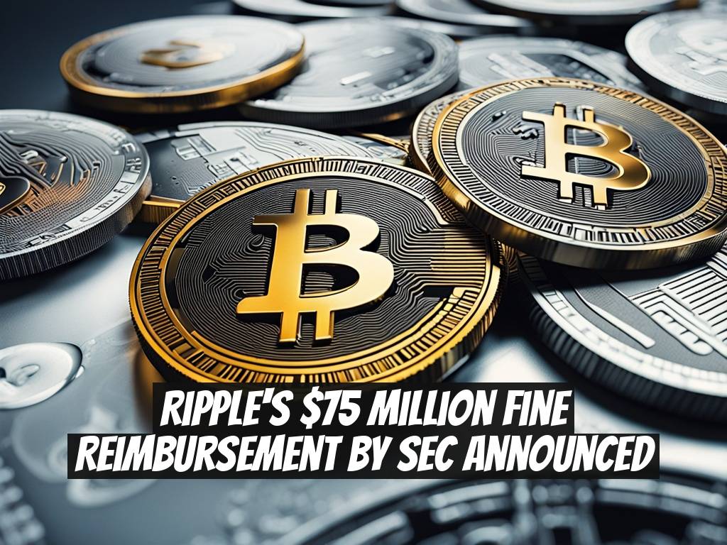 Ripple's $75 Million Fine Reimbursement by SEC Announced